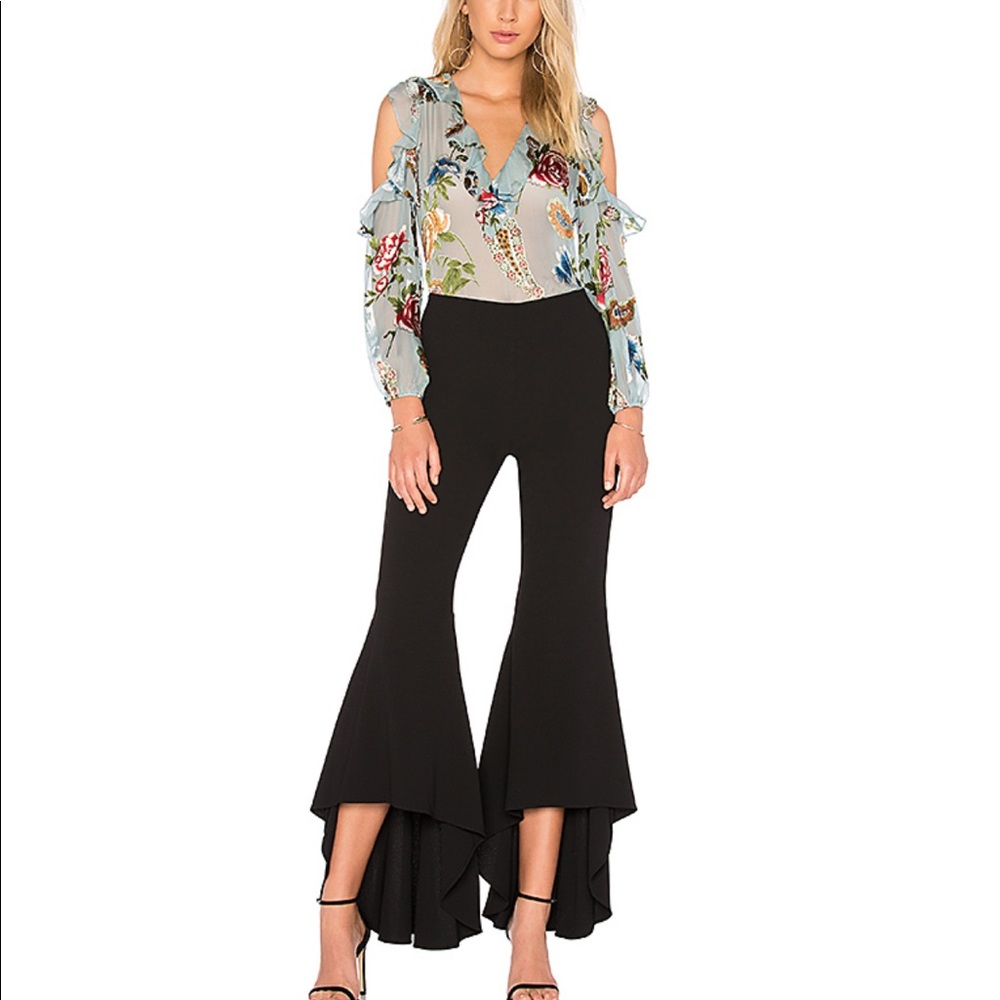 alice + olivia Jinny High-Low Pant